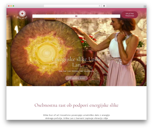 Olema WordPress theme - sunofart.net