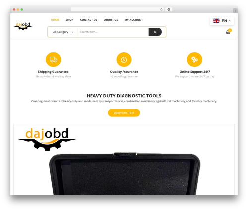 Revo WordPress theme - dajobd.com