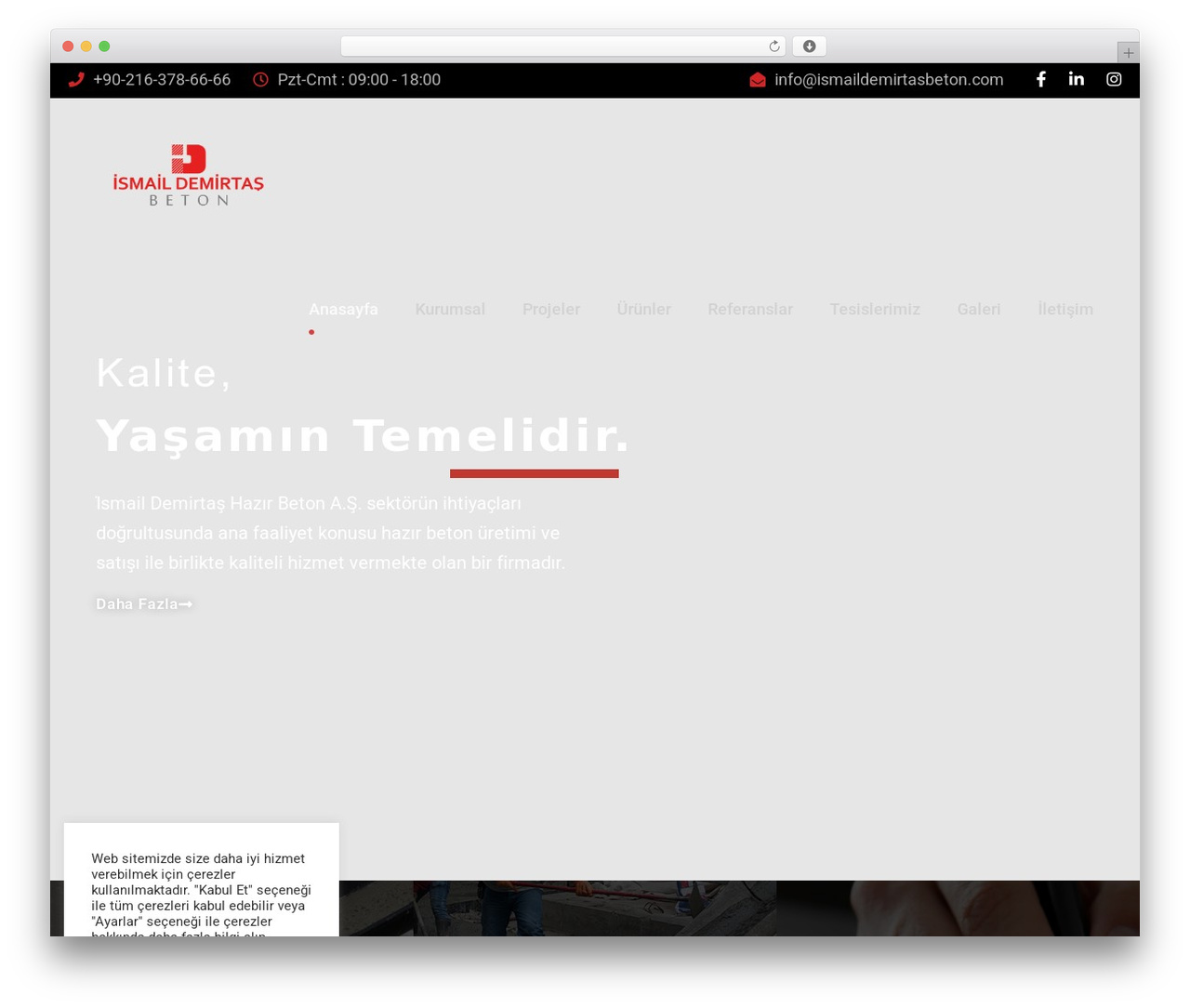 Theme WordPress Corzo - ismaildemirtasbeton.com