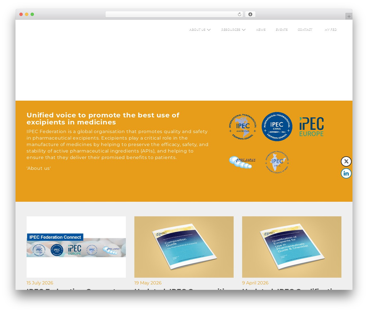 TRC theme WordPress - ipec-federation.org