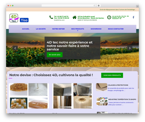 Social WordPress plugin - 4d-emballages.com