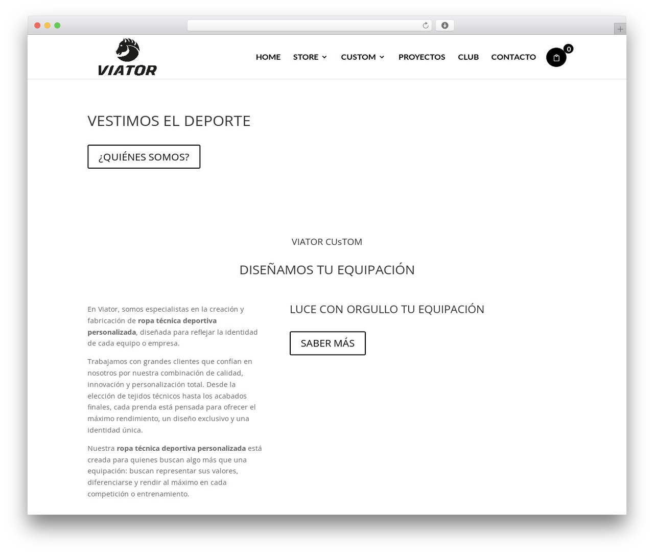 WordPress theme Divi - viator.es WordPress theme Divi - viator.es