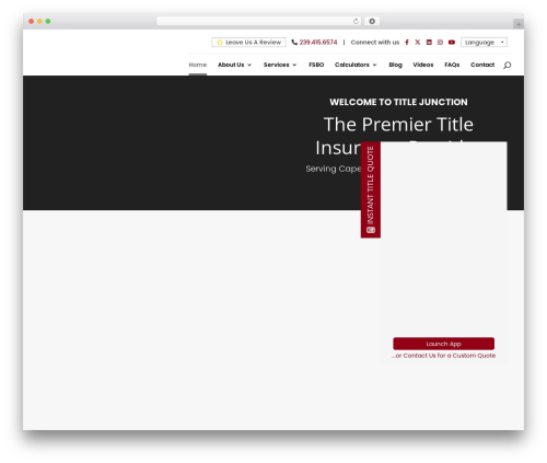 WordPress theme Divi - title-junction.com