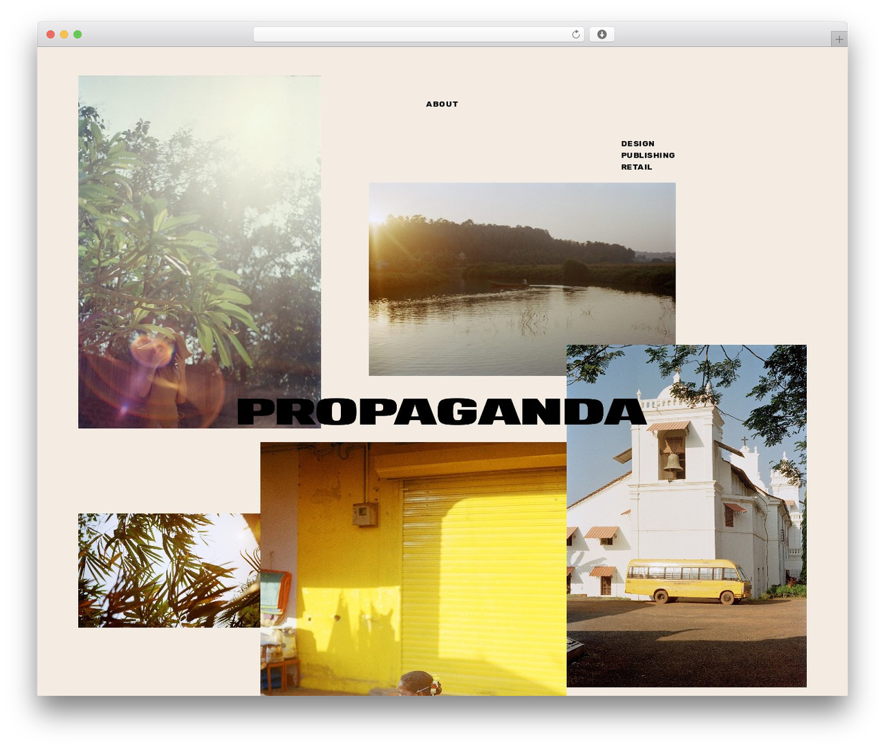 WordPress website theme Propaganda - propaworld.com