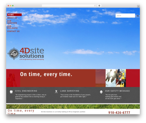 WP theme cherry - 4dsitesolutions.com
