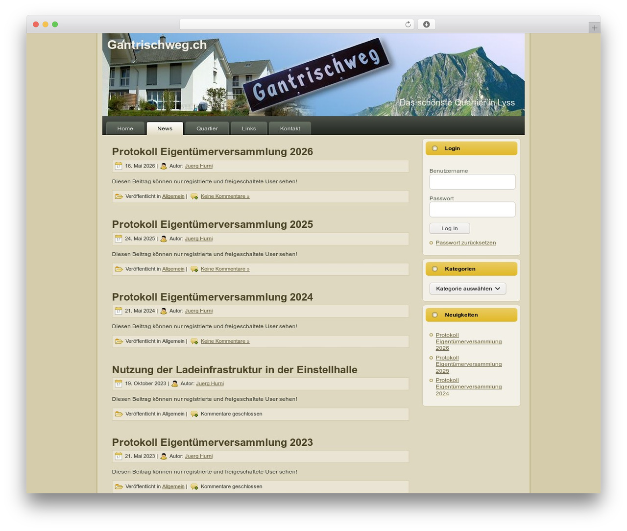 simplev WordPress theme - gantrischweg.ch