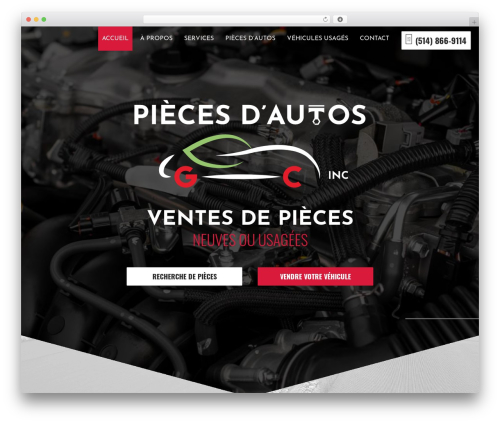 Theme WordPress Astra - piecesdautosgc.com