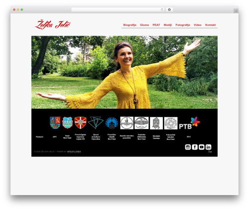 Theme WordPress Proyecto - zeljkajelic.com