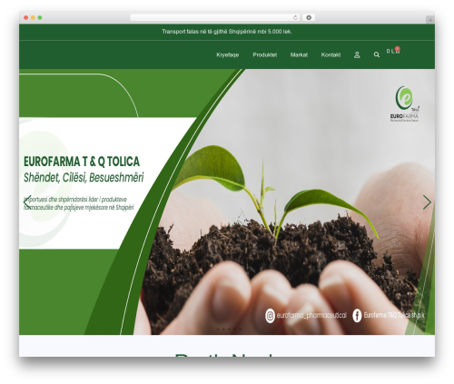WordPress theme Hello Elementor - eurofarma.al