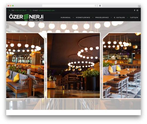 Adlive theme WordPress - ozerenerji.com
