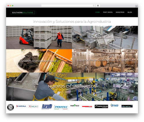 Alba theme WordPress - southernsolutions.cl