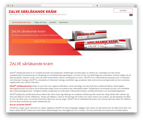 Best WordPress theme Bioglan Bootstrap Basic - zalve.se