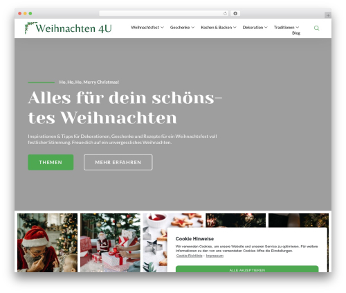 Best WordPress theme Hello Elementor - weihnachten-4u.de