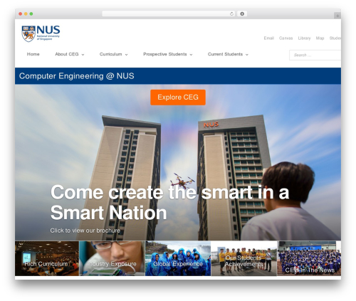 CEG Theme WordPress theme - ceg.nus.edu.sg
