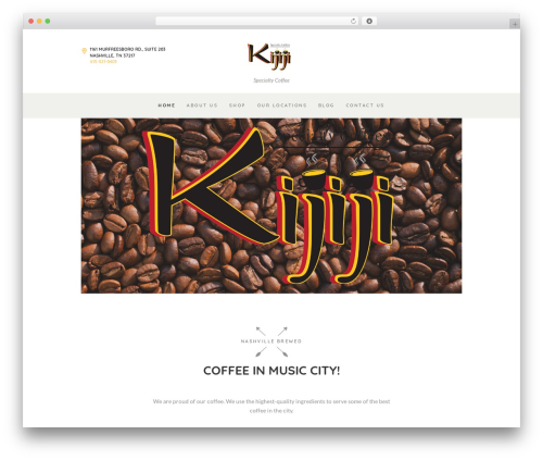 CoffeeLuck WordPress theme - kijijicoffeehouse.com
