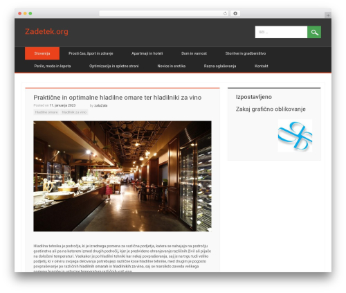 DK Responsive WP theme - zadetek.org