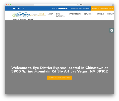 Parent Theme WordPress theme - eye-district-express.com