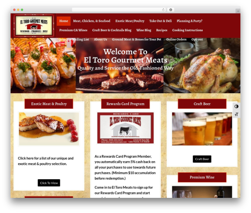 Ultimate layouts vc WordPress plugin - eltorogourmetmeats.com