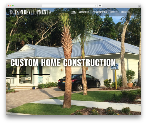 Dotson Development theme WordPress - dotsondevelopmentllc.com