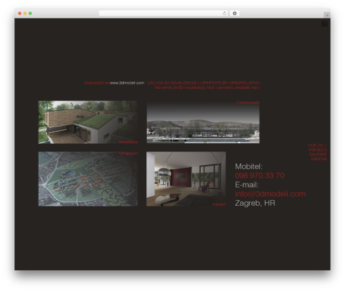 Theme WordPress PHOTON WordPress Theme - 3dmodeli.com/wp