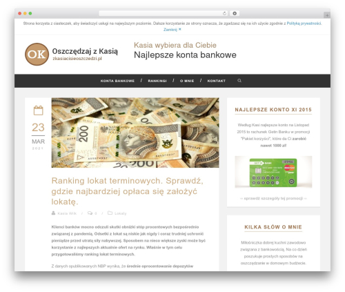 Theme WordPress Simple Article - zkasiacisieoszczedzi.pl
