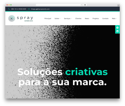WordPress theme Architera - sprayevents.com