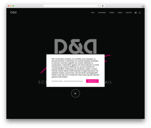 WP theme Uncode - friseur-mueller-dud.de