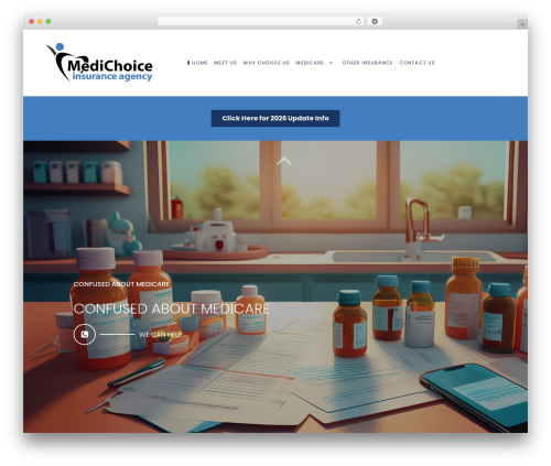 Studius WordPress theme - medichoiceinsurance.com