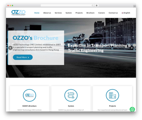 Techreshape WordPress theme - ozzotec.com