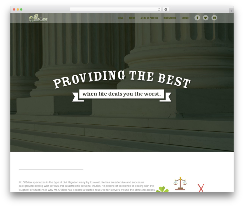 Theme WordPress Beaver Builder Theme - obielaw.com