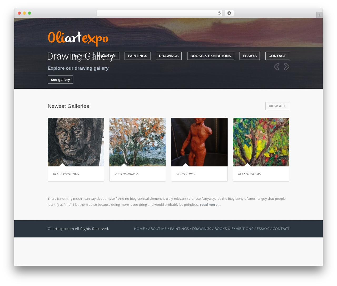 Theme WordPress Wave - oliartexpo.com Theme WordPress Wave - oliartexpo.com