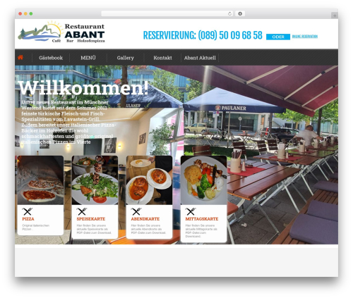 WordPress theme cherry - abant-restaurant.de