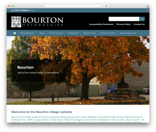 WordPress theme Netwise-V2 - bourton-oxon.org.uk