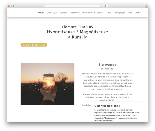 Popup pro WordPress plugin - florence-thabuis.fr