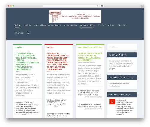 Amministrazione trasparente WordPress plugin - odctorreannunziata.it