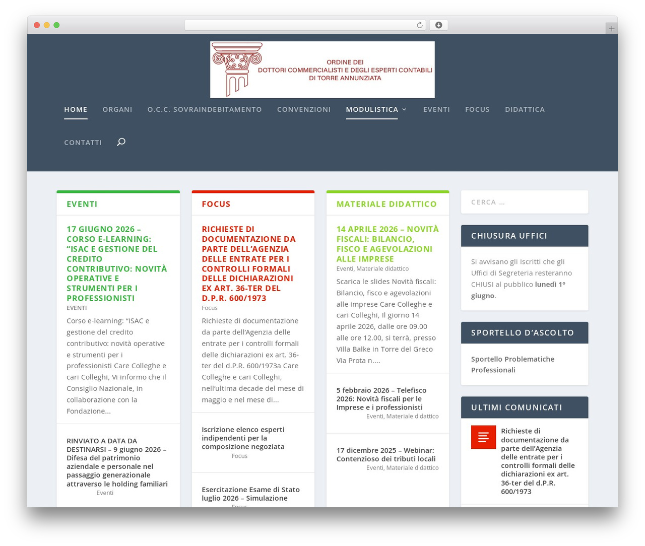Extra WordPress theme - odctorreannunziata.it Extra WordPress theme - odctorreannunziata.it