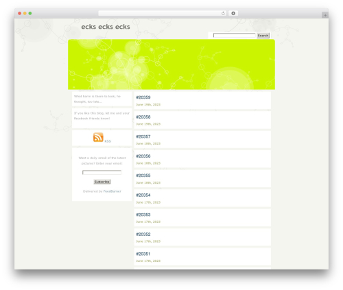 Feedburner subscription widget WordPress plugin - xxx.zzap.in