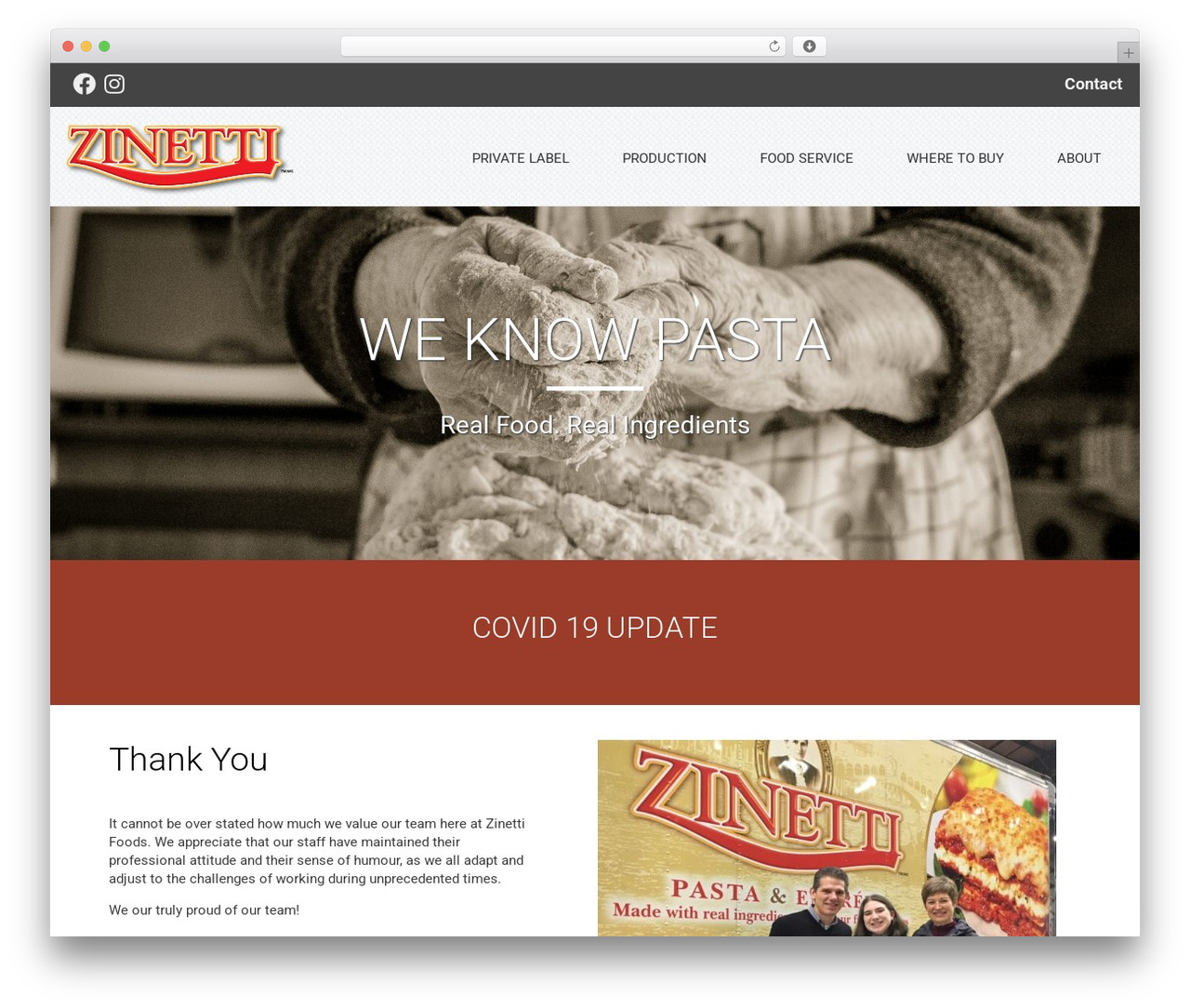 FlexDev Theme theme WordPress - zinettifoods.com