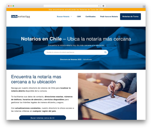 Turbo vinetas v2.0 WordPress plugin - infonotarias.cl