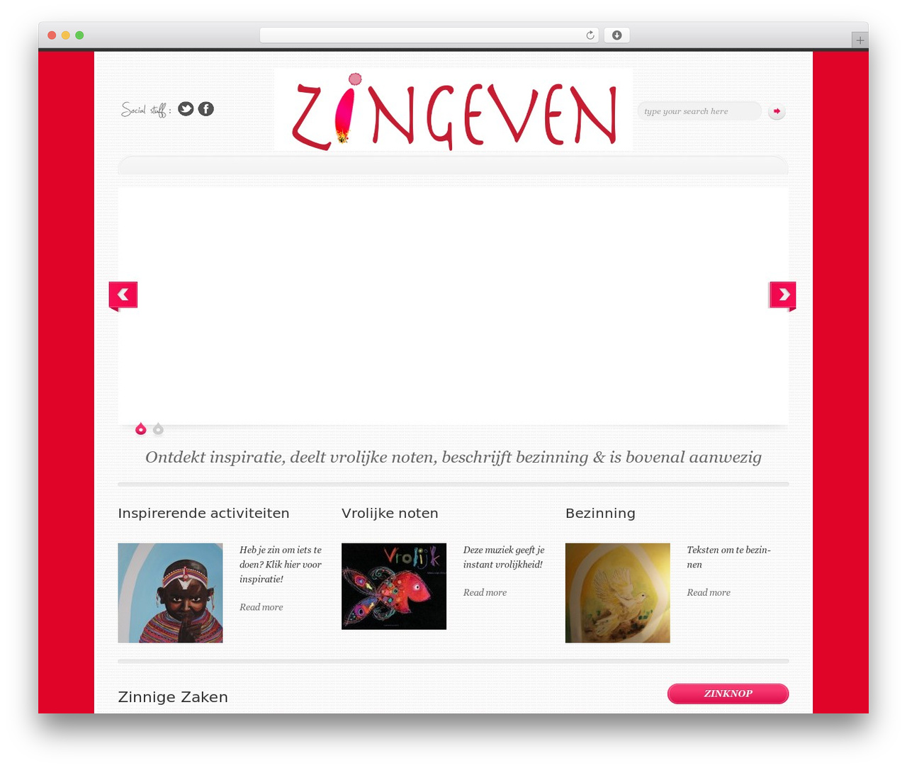 Theme WordPress SimplenBright - zingeven.nl