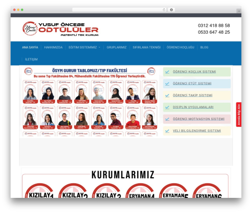 WordPress theme StartRight - odtululerdershaneleri.com