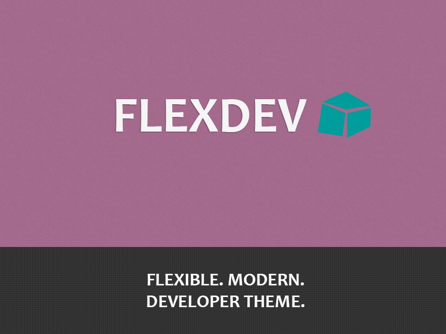 WP theme FlexDev Theme by Creative Logic Web Development