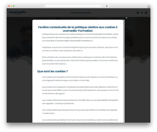 Pixfort likes WordPress plugin - euromedia-formation.fr
