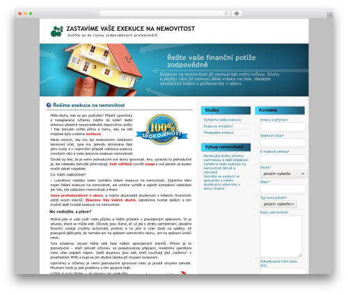 technology-wp-theme theme WordPress - zastavime-exekuce.cz