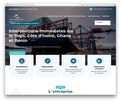 Theme WordPress ITpress - atlanticmarineshipping.com