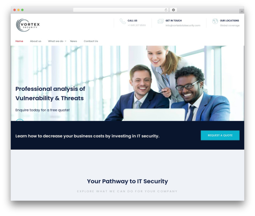 Theme WordPress ConsultingPress - vortextotalsecurity.com