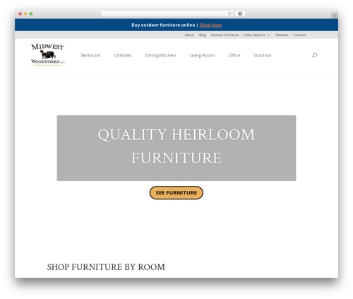 Echo WordPress plugin - amishfurnitureia.com