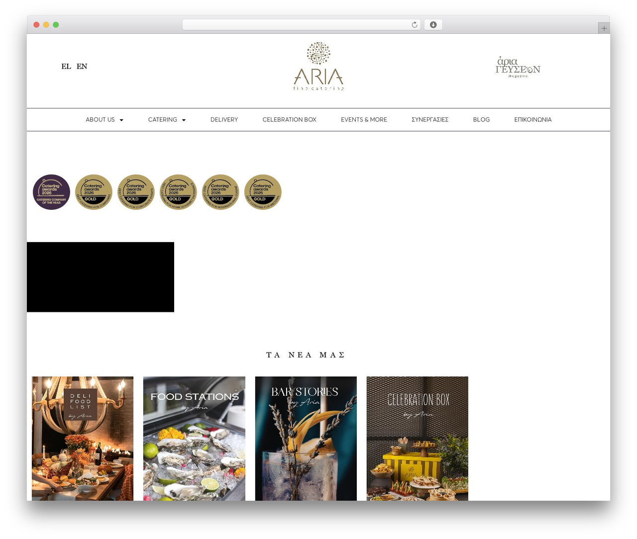 Theme WordPress Hello Elementor - aria.gr