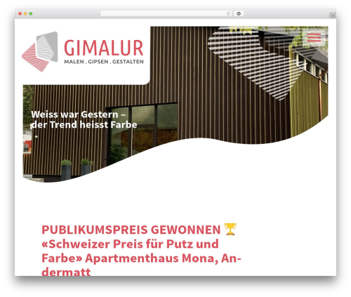 UnderStrap theme WordPress - gimalur.ch