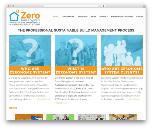WordPress theme DynamiX - zerohomesystem.com